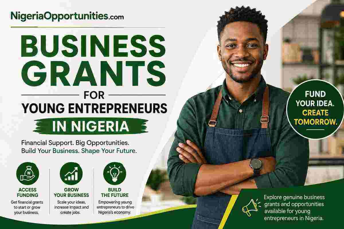 Business Grants for Young Entrepreneurs in Nigeria 2026