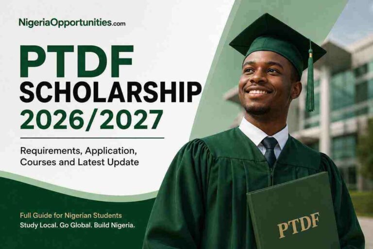 PTDF Scholarship 20262027