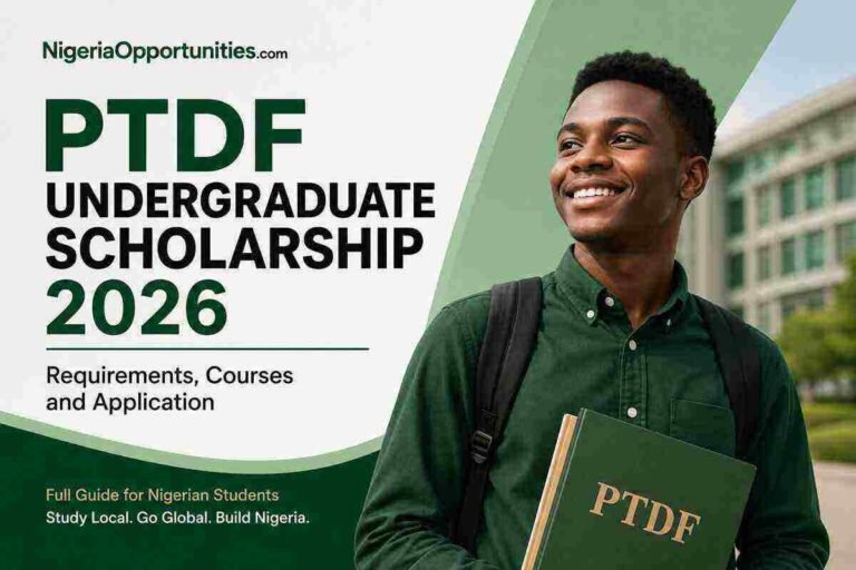 PTDF Undergraduate Scholarship