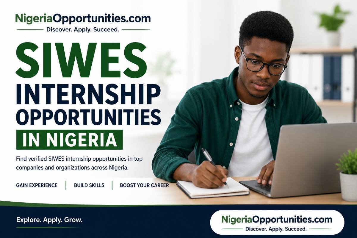 SIWES Internship in Lagos 2026