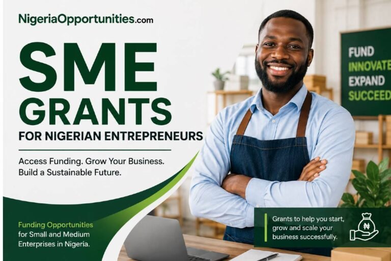 SME Grants for Nigerian Entrepreneurs