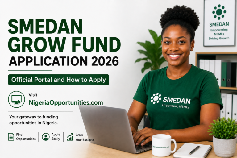 SMEDAN GROW Fund Application