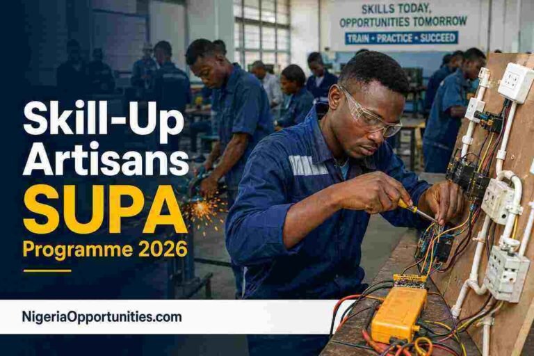 Skill-Up Artisans SUPA Programme 2026