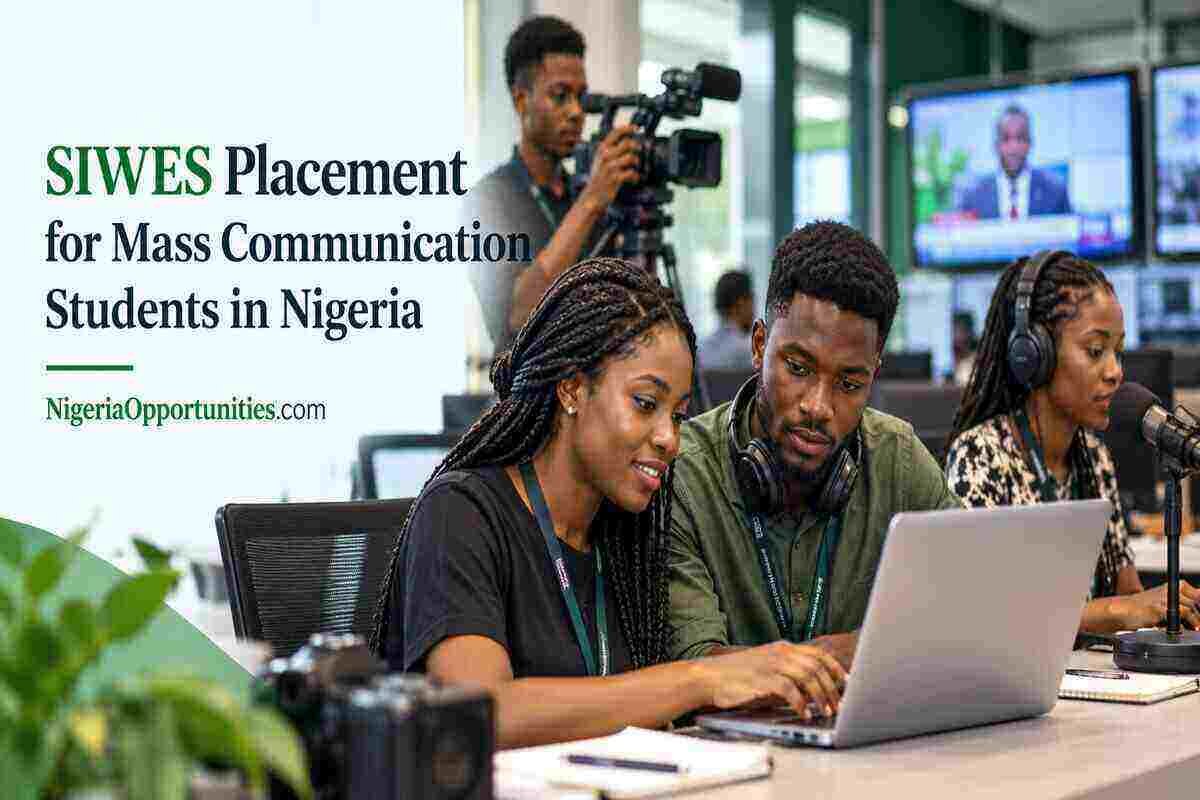 SIWES placement for mass communication students in Nigeria