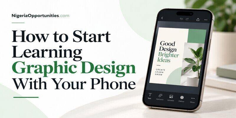 How to Start Freelance Graphic Design With Just a Phone