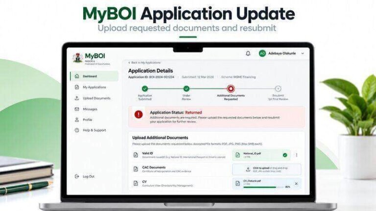 New Update on MyBOI Application: BOI Asks Some Applicants to Upload More Documents