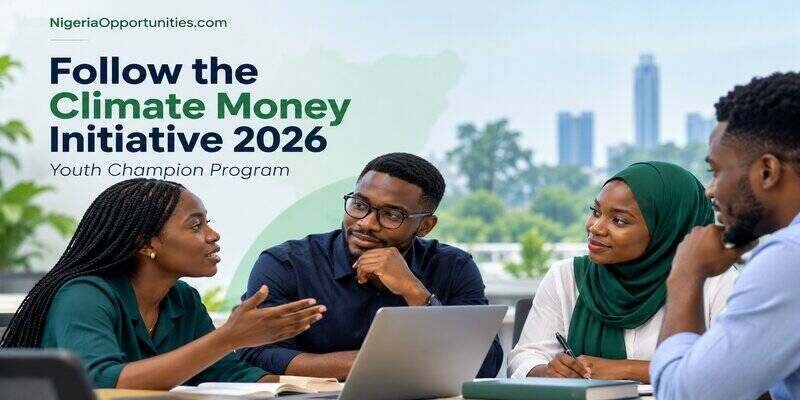How Nigerian Youths Can Apply for Follow the Climate Money Initiative