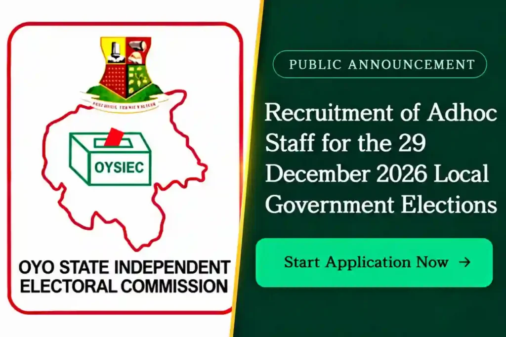 OYSIEC Ad Hoc Staff Recruitment 2026: Requirements and How to Apply