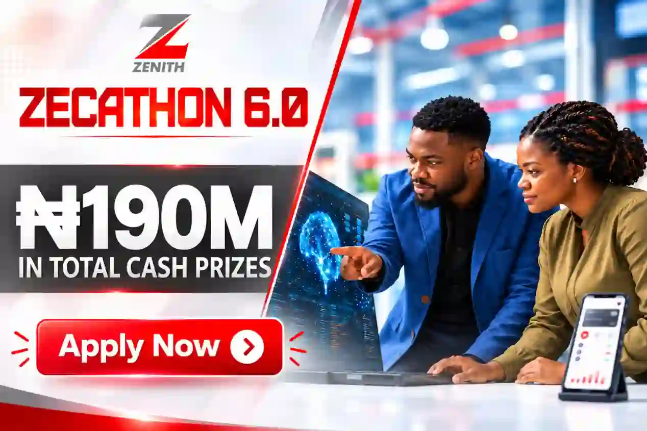 Zenith Bank ZECATHON 6.0 With ₦190 Million in Prizes